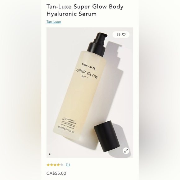 Tan-Luxe Super Glow Body Hyaluronic Serum - Picture 1 of 2